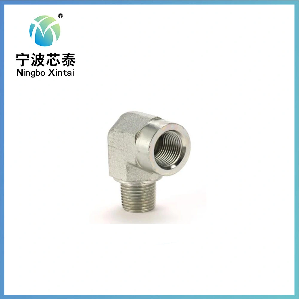 5n9 Stainless Steel/ Carbon Steel 90o Elbow NPT Male/NPT Female Hose Adapter