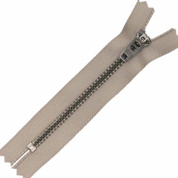 YKK zipper metal plated leather garment zipper