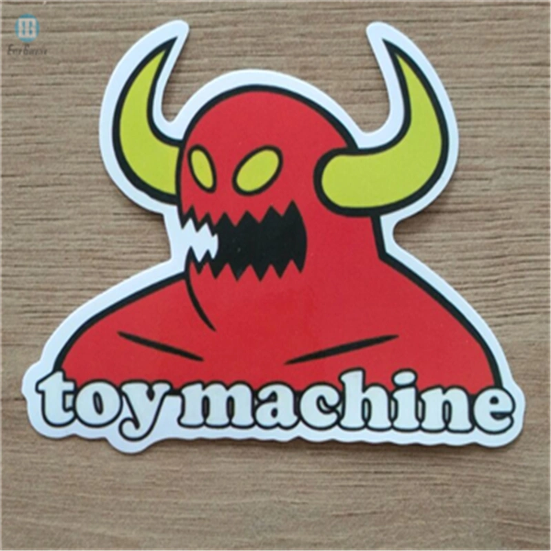 Customized Color Die Cut Vinyl Sticker for Indoor Outdoor Use