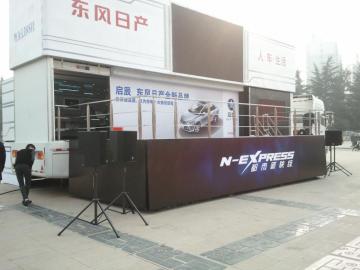 Two Stories Product Demonstration Stage Truck