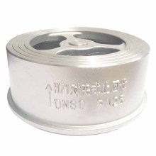 Pair clamp connection lifting check valve