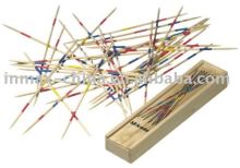 Wooden games: Mikado game