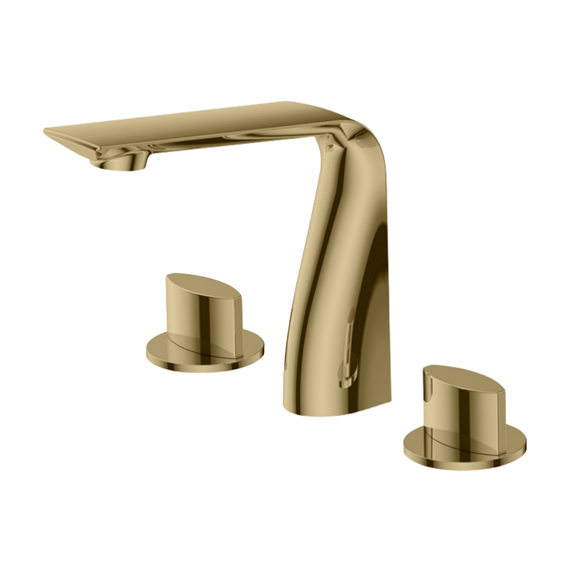 3-hole basin mixer with lever handles