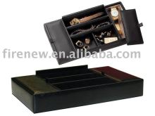 leatherette men's valet
