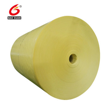 Single side PE silicone coated yellow release paper
