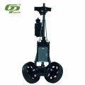 Carrello da golf a due ruote controllato in acciaio inossidabile