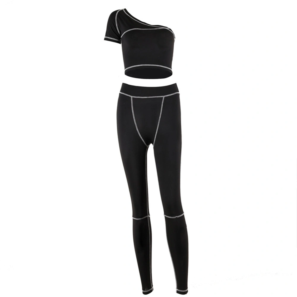 Sexy 2 Piece Set Women Stacked Pants Two Piece Set Womens Stacked Leggings Two Piece Outfits