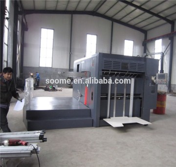 Pressed flat Semi-automatic die-cutting and creasing machine