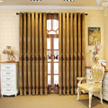 European style chenille embroidered curtain fabric