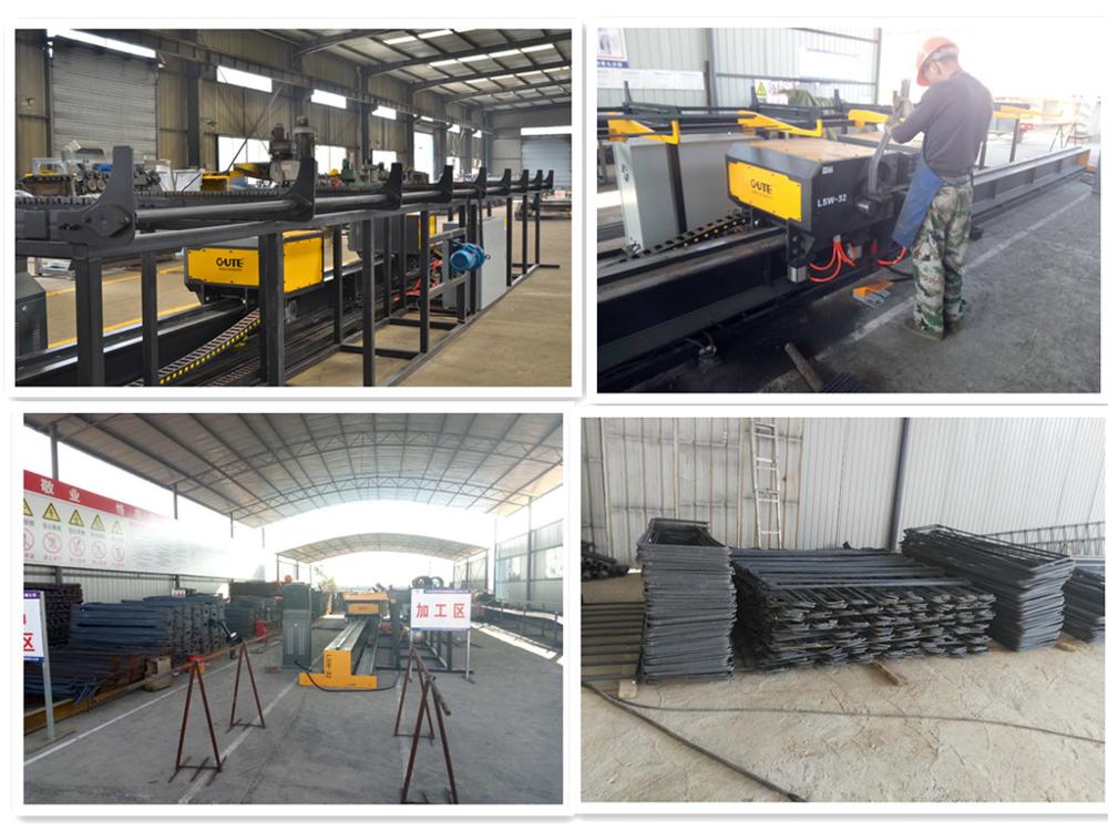 Two head vertical CNC rebar bending center with low price