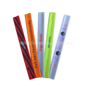 High Quality Slap Wrap Safety Reflective Slap Band, Reflective Snap Bracelet,colorful slap bracelets