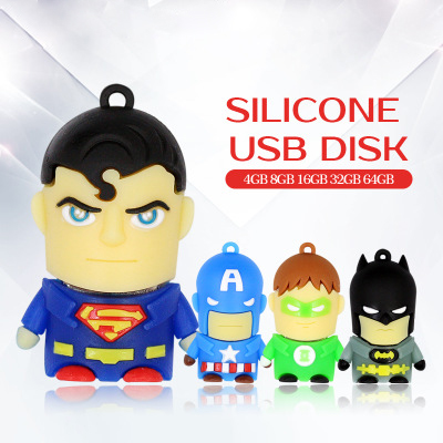 محرك فلاش USB كارتون سوبر هيرو