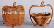 Multifunction bamboo flower basket