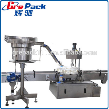 Star Tray Type Motor Oil Bottle crewing Cap Machine