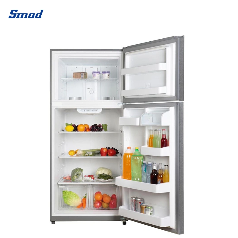 UL 18cuft White Stainless Steel TM Double Door Refrigerator / Fridge