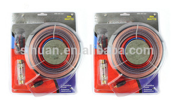 wholse price top quality car audio accessories car audio amp wiring kit