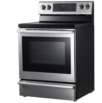 Electric Oven With LED Control Panel