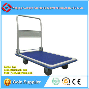 Hot Sale Foldable Handle Plastic Platform Hand Trolley