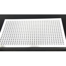 Personnaliser la gravure de la plaque de luminaire Sus304 pour Photomask