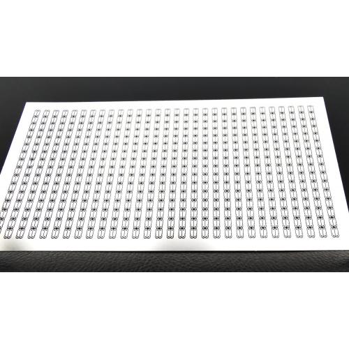 Personnaliser la gravure de la plaque de luminaire Sus304 pour Photomask