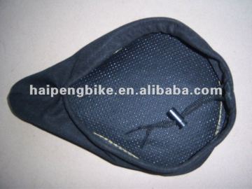 The gel bicycle saddle cover