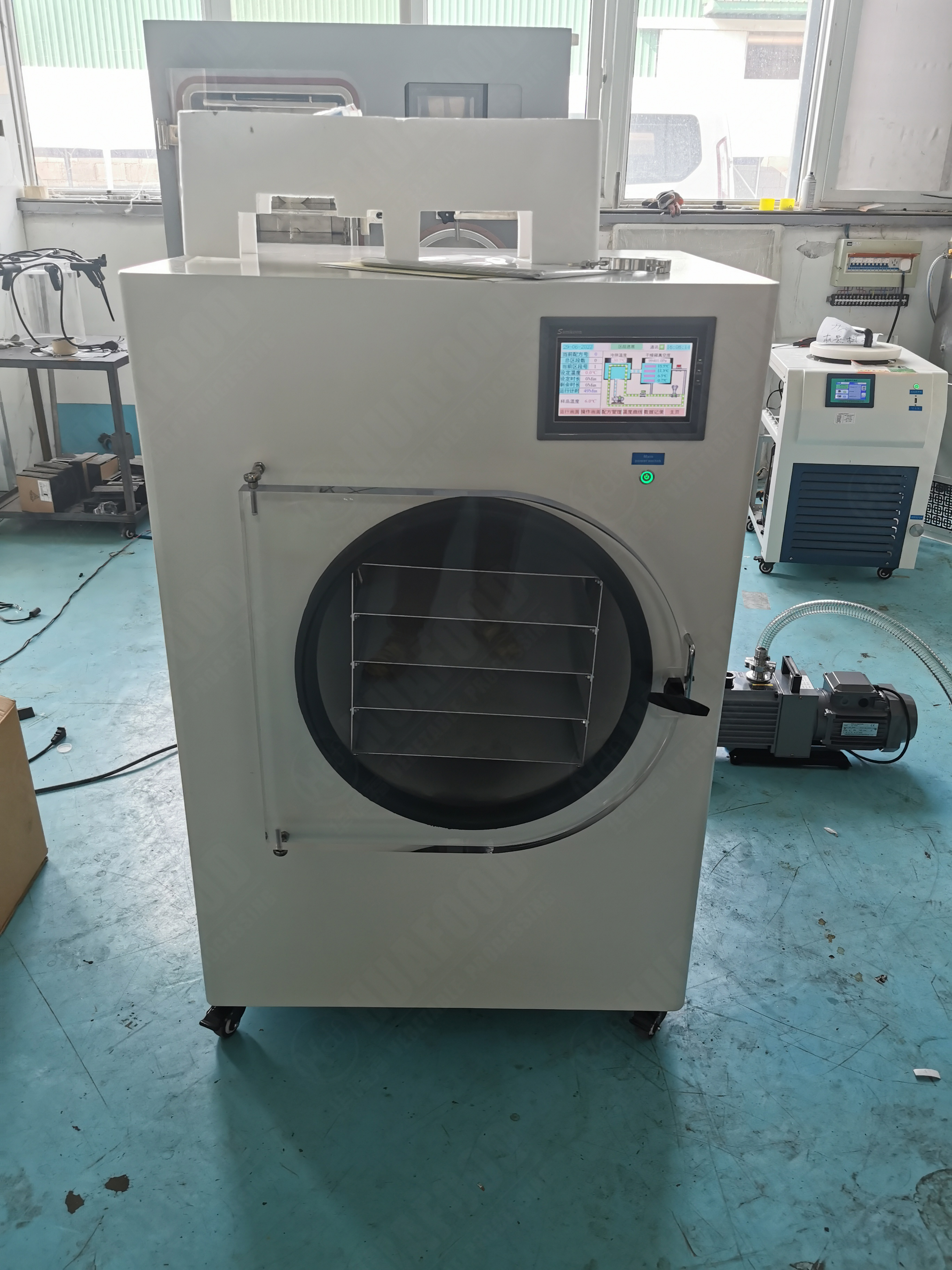 Small Mini Laboratory Vacuum Freeze Drying Equipment - Fruit ...
