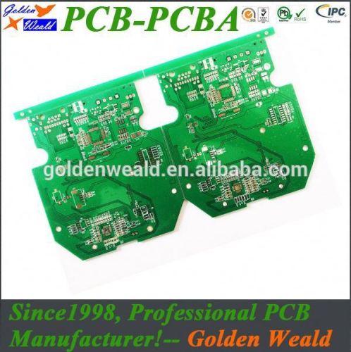 1-2oz wholesale door bell electronic fr4 hasl pcb min.line width:0.1mm 2 layer pcbsmt assembly