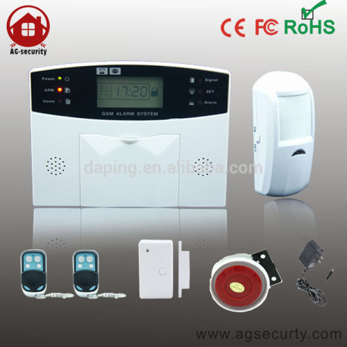 diy Burglar alarm/gsm wireless home burglar security alarm system