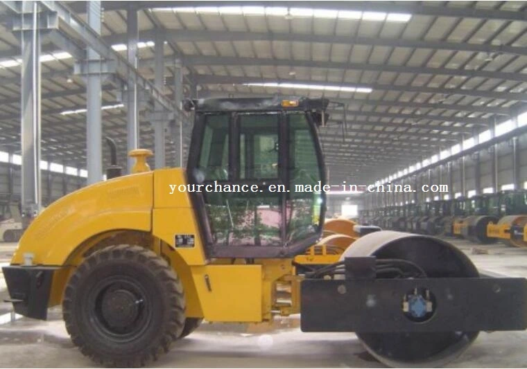 New Condition Lt212 12 Tons Mechanical Drive Single Drum Vibratory Road Roller with Removal Padfoot Made in China