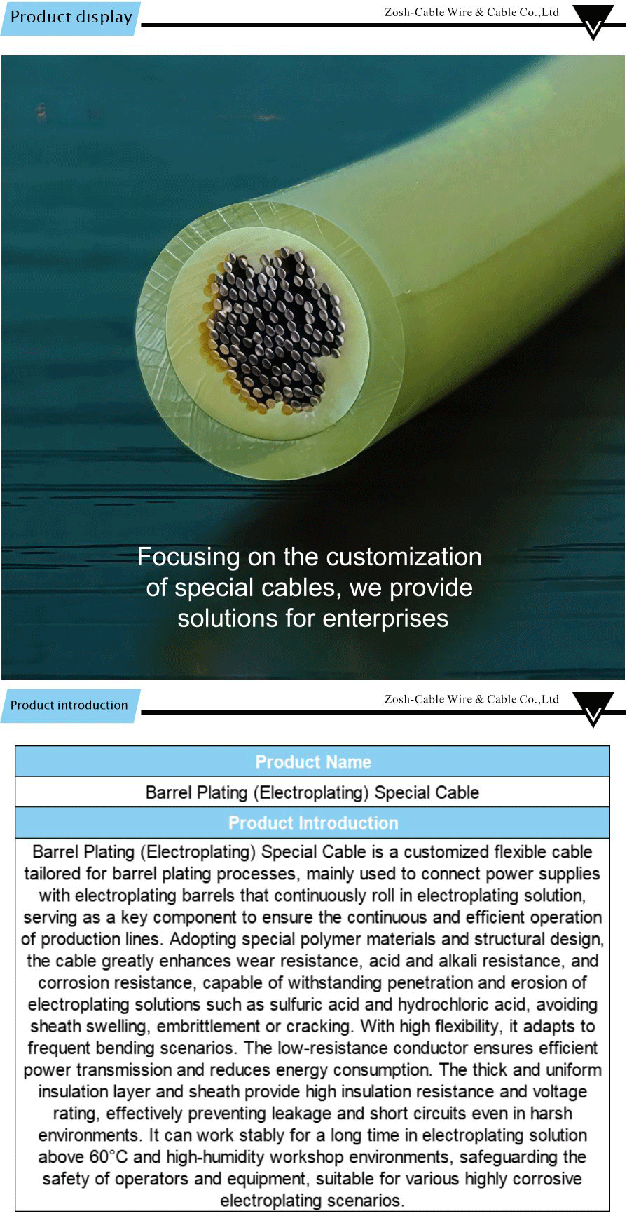 Cable personalizado especial-xiangqing1-ZS076A Special customized cable-xiangqing1-ZS076A