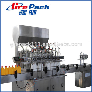 filling capping and labeling machine