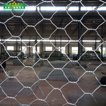 Pagar besi pagar dawai besi Galvanized Net Wire Mesh