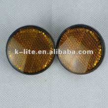 Round Motorcycle Reflector