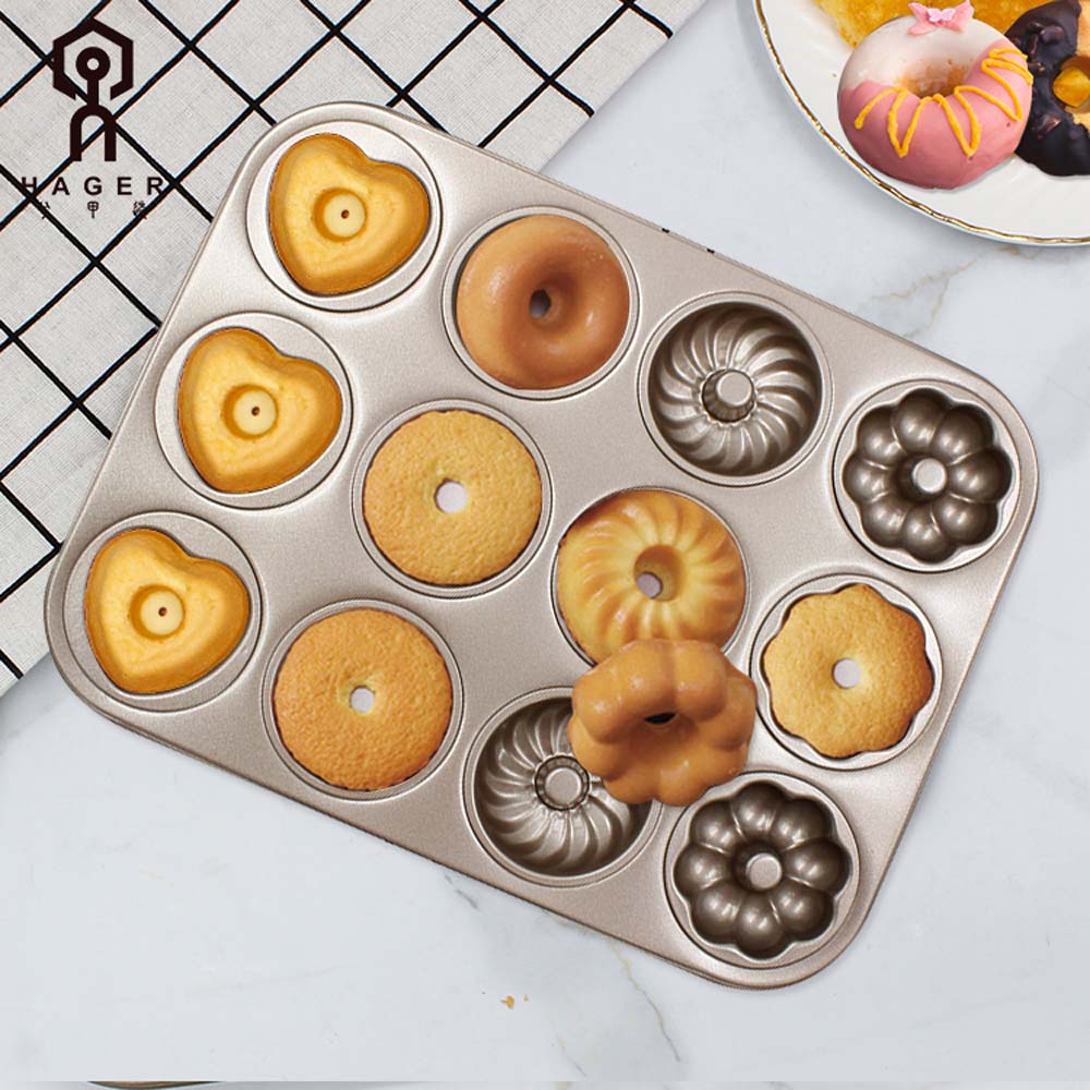 12-cavity doughnut cake pan (1)