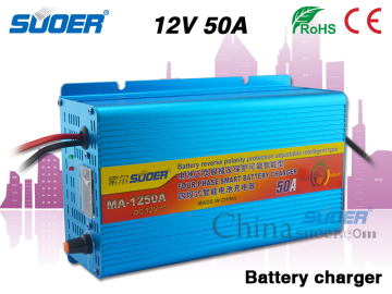 Suoer 12V Fast Battery Charger 50A Universal Battery Charger