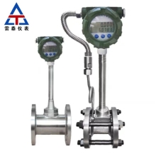 Steam vortex street flowmeter