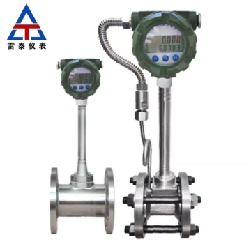 Steam vortex street flowmeter