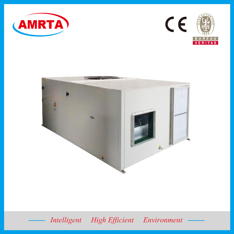 Rooftop Packaged Unit with Hot Water Coil