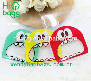 opp plastic gift self adhesive flap pouch bag