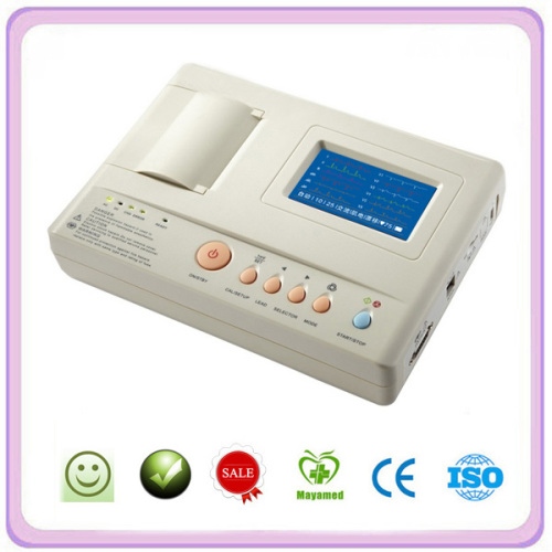 ECG Machine with 200 ECG Data Storage and SD Card Support (MA1203)