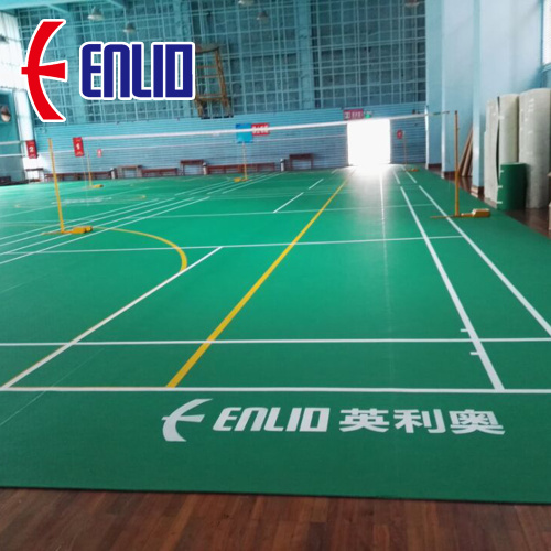 Badminton-Bodenmatte aus PVC