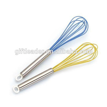 Kitchen Hand Silicone Eggbeater Egg Whisk