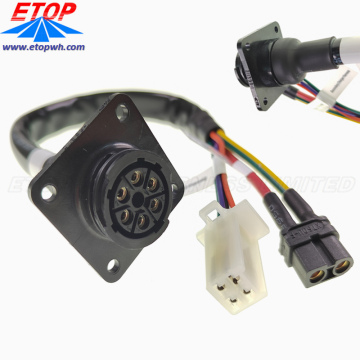 Panel Mount Waterproof Boarding Connector Cable