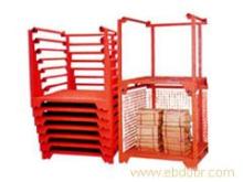 Stacking frame rack