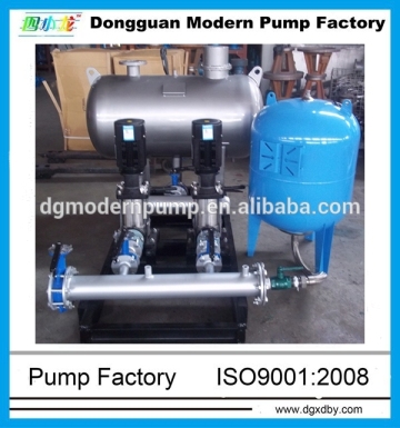 MBPS high building water supply equipment with tank