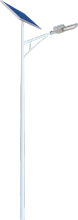 Hot dip galvanized steel pole street light pole