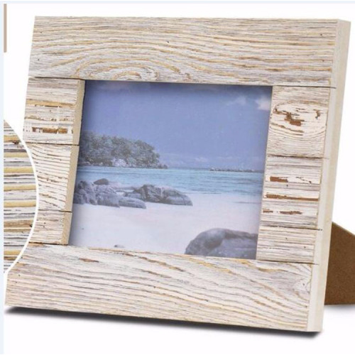 Wood Frame Wall Hanging Table Standing Photo Frame