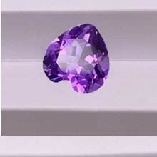 Synthetic Purple Blue Princess Cut Gemstone