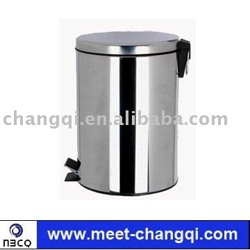 Pedal bin,stainless steel pedal bin