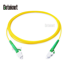 OEM 2 Geteknet 10-Core Flat LC to LC Single Duplex Fiber Optic Cable